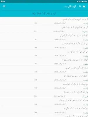 Kuliyat-e-Iqbal Urdu android App screenshot 2